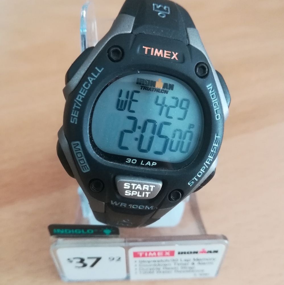 Timex sports watch / stopwatch